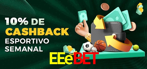 10% de bônus de cashback na EEebet
