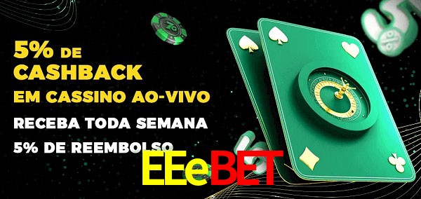 Promoções do cassino ao Vivo EEebet